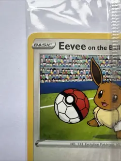Pokemon TCG Eevee On the Ball Futsal Promo Card 002/005 - Sealed & Mint - Image 2