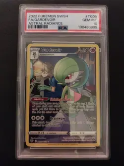 2022 POKEMON SWORD & SHIELD ASTRAL RADIANCE #TG05 FA/GARDEVOIR PSA 10 - Image 1