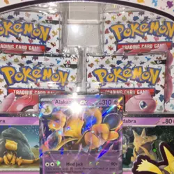 Pokemon TCG Scarlet & Violet 151 Alakazam ex Collection Pack Promo box - Image 4