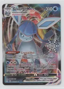Glaceon VMAX Pokemon Sword & Shield Holiday Calendar (Snowflake Stamp) #041 - Image 1