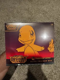 Obsidian Flames Pokemon Center Elite Trainer Box ETB - New Factory Sealed Tcg - Image 1