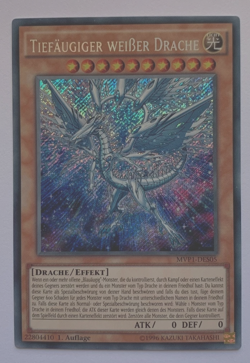 TIEFAUGIGER WEIßER DRACHE - MVP1-DES05 Secret Rare EX 1st Yu-Gi-Oh - Image 1