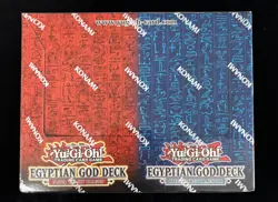 YuGiOh TCG Egyptian God Deck 1st Edition Structure Deck Sealed New Display Box - Image 2