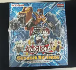 YuGiOh TCG Geargia Rampage 1st Edition Structure Deck Sealed New Display Box - Image 3