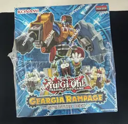 YuGiOh TCG Geargia Rampage 1st Edition Structure Deck Sealed New Display Box - Image 5