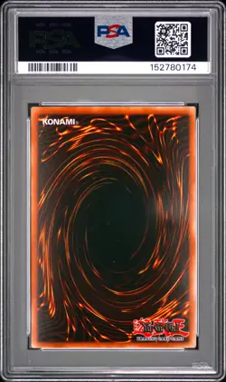 2002 YU-GI-OH! PROMO DDS-DARK DUEL STORIES #004 SEIYARYU PSA 9 - Image 2