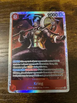 One Piece TCG Krieg SR OP15-008 Adventure on KAMI’s Island English - Image 1