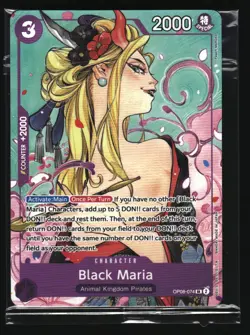 Black Maria (Illustration Box Vol.2) #OP08-074 tcg One_piece - Image 1