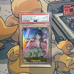 2023 ONE PIECE JAPANESE OP06-WINGS OF THE CAPTAIN #106 KOZUKI HIYORI PSA 10 - Image 1