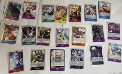 One Piece Bulk Lot #1, Set:12, No duplicates - Image 1