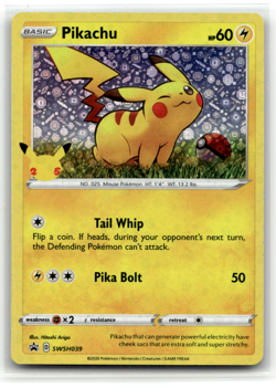 Pikachu - (General Mills) SWSH039 Holo Promo Miscellaneous Cards & Products LP - Image 1