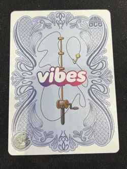 Vibes TCG Be A Lil Evil 2025 National NSCC Promo Pudgy Penguins Mantel Card - Image 2