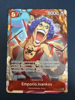 One Piece Emporio.Ivankov (Full Art) Premium Booster -The Best- (PRB-01) NM Foil - Image 1