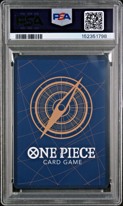 2025 ONE PIECE OP12-LEGACY OF THE MASTER TREASURE TR RARE VINSMOKE SANJI PSA 10 - Image 2