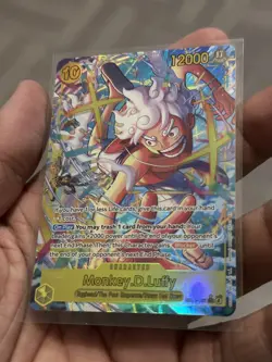 One Piece TCG Monkey D. Luffy EB04-061 SEC Alt Art – OP15 – NM - Image 2