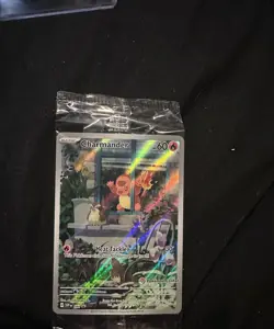 Charmander SVP 044 Pokemon Center Stamped ETB Obsidian Flames Promo Card Sealed - Image 2
