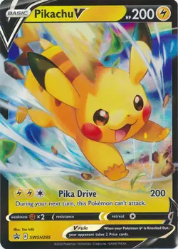 Holo Pikachu V SWSH285 Sword & Shield Promo Cards Pokemon TCG - Image 1
