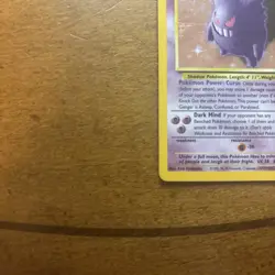 Pokemon Gengar TCG Holo Rare Unlimited Card 5/62 Fossil LP - Image 5