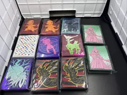 Pokemon Tcg ETB & Collection Box Card Sleeves - Lot of 11 Packs (New & Sealed) - Image 1