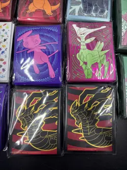 Pokemon Tcg ETB & Collection Box Card Sleeves - Lot of 11 Packs (New & Sealed) - Image 2