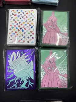 Pokemon Tcg ETB & Collection Box Card Sleeves - Lot of 11 Packs (New & Sealed) - Image 3