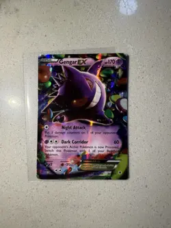 Gengar EX 34/119 Ultra Rare Holo XY Phantom Forces Pokemon TCG Card 2014 Rare! - Image 2