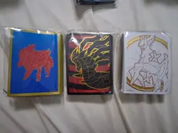 Pokemon card plastic sleeve protectors ~ lot Of 3 - Image 1