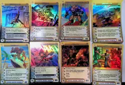 CHaotic super rare/Promo Mipedian 8 card lot TCG CCG - Image 1