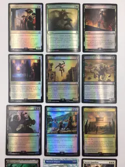 MTG Miscut/Misprint Card Lot - Magic The Gathering Ink Error Cards - Image 3