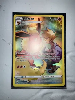 Pokemon TCG Flareon Trainer Gallery Holo Card TG01/TG30 Swsh09 Brilliant Stars - Image 1