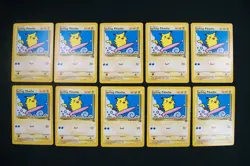 Lot of 10 2001 Pokemon Black Star Promo #28 Surfing Pikachu Cards NM Unplayed - Image 1