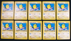 Lot of 10 2001 Pokemon Black Star Promo #28 Surfing Pikachu Cards NM Unplayed - Image 2