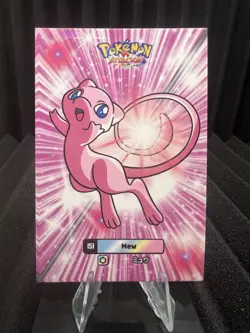 Mew #151 - Cracked Ice - Card Database Attacks Gen 2 - Pokemon Card NM - Image 1