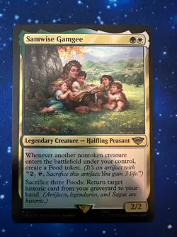 MTG The Lord Of The Rings Samwise Gamgee Foil - Image 1
