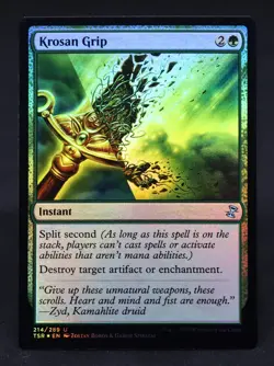 KROSAN GRIP Foil 214/289 Uncommon Time Spiral Remastered MTG - Image 1