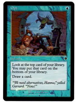 MTG Opt (FOIL) Invasion - Image 1