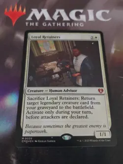 Mtg. Loyal Retainers. Foil. Commander Masters. Pack Fresh - Image 1