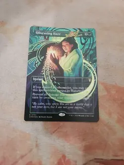 Obscuring Haze Borderless Foil Commander Masters MTG NM - Image 1