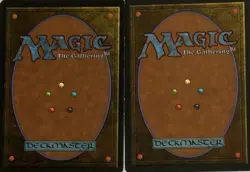 Vintage Magic The Gathering (MTG) : Ice Age : 2X Snow Covered Forest - Image 2