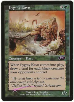 MTG Pygmy Kavu FOIL Planeshift Common LP - Image 1