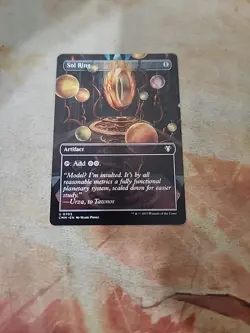 Sol Ring Borderless Commander Masters MTG NM - Image 1