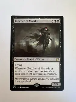Butcher of Malakir - MTG Innistrad: Midnight Hunt: Commander - NM - Image 1