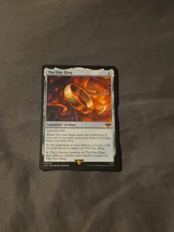 Mtg. The One Ring. Lord of the Rings. Pack Fresh - Image 1
