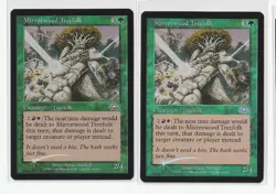 Mirrorwood Treefolk X2 FOIL Planeshift X2 UnPlayed NrMint MTG - Aliz - Image 1