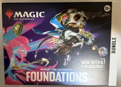 MTG Magic the Gathering FOUNDATIONS Bundle FAT PACK SEALED NEW 9 BOOSTERS - Image 1