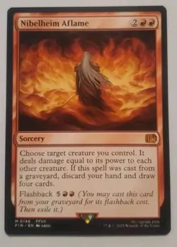 Nibelheim Aflame Final Fantasy Regular #146 MYTHIC MTG - Image 1