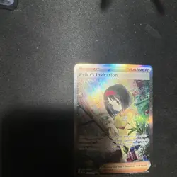 Erika's Invitation 203/165 Pokemon TCG S&V 151 Special Illustration Rare Card NM - Image 3