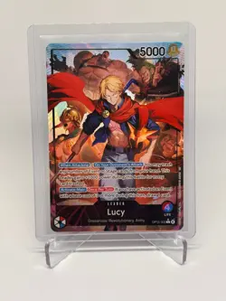 Lucy (Alt Art) OP15-002 L Adventure on KAMI's Island - ONE PIECE Card ENGLISH - Image 1