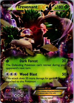 Trevenant EX 19/160 - Pokemon TCG Primal Clash XY Ultra Rare Card - Image 1