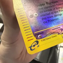 MEW #55/165 Holo Reverse Expedition E-Series 2002 Pokemon Card LP- - Image 5